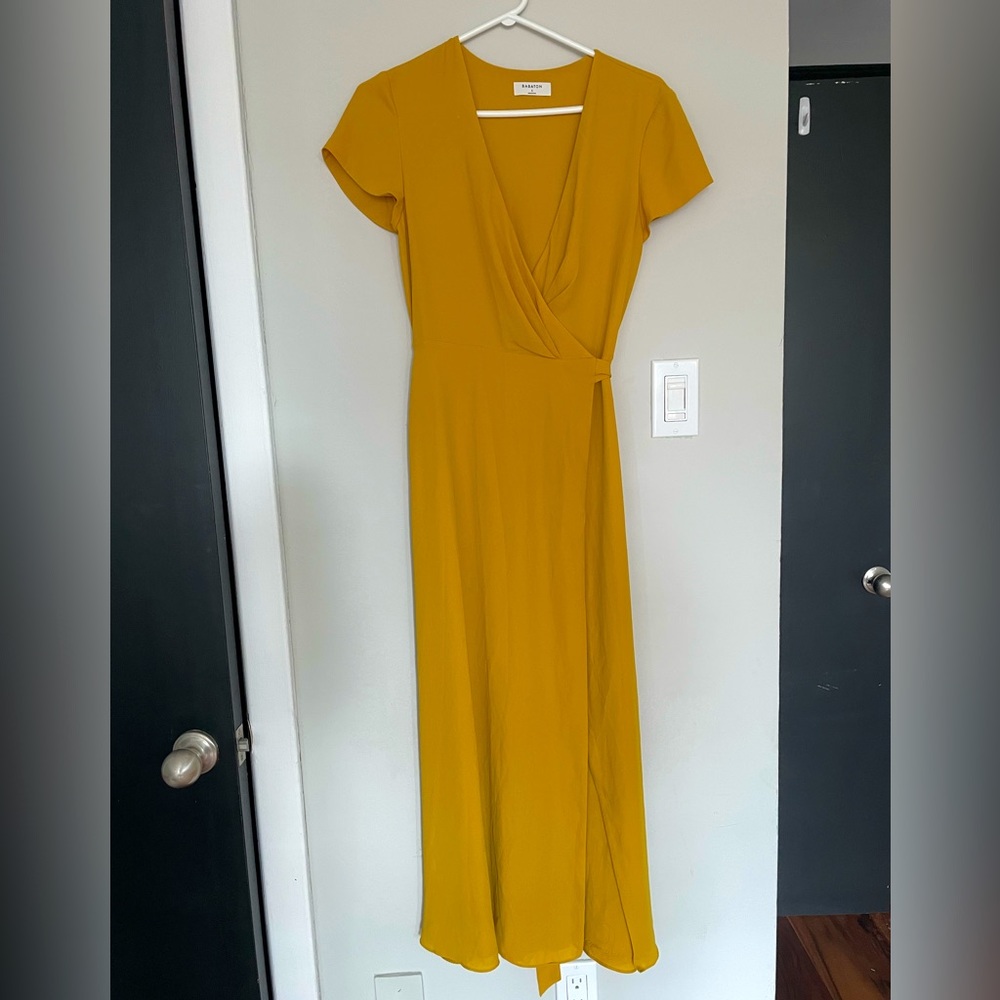 Babaton Maxi Wrap Dress